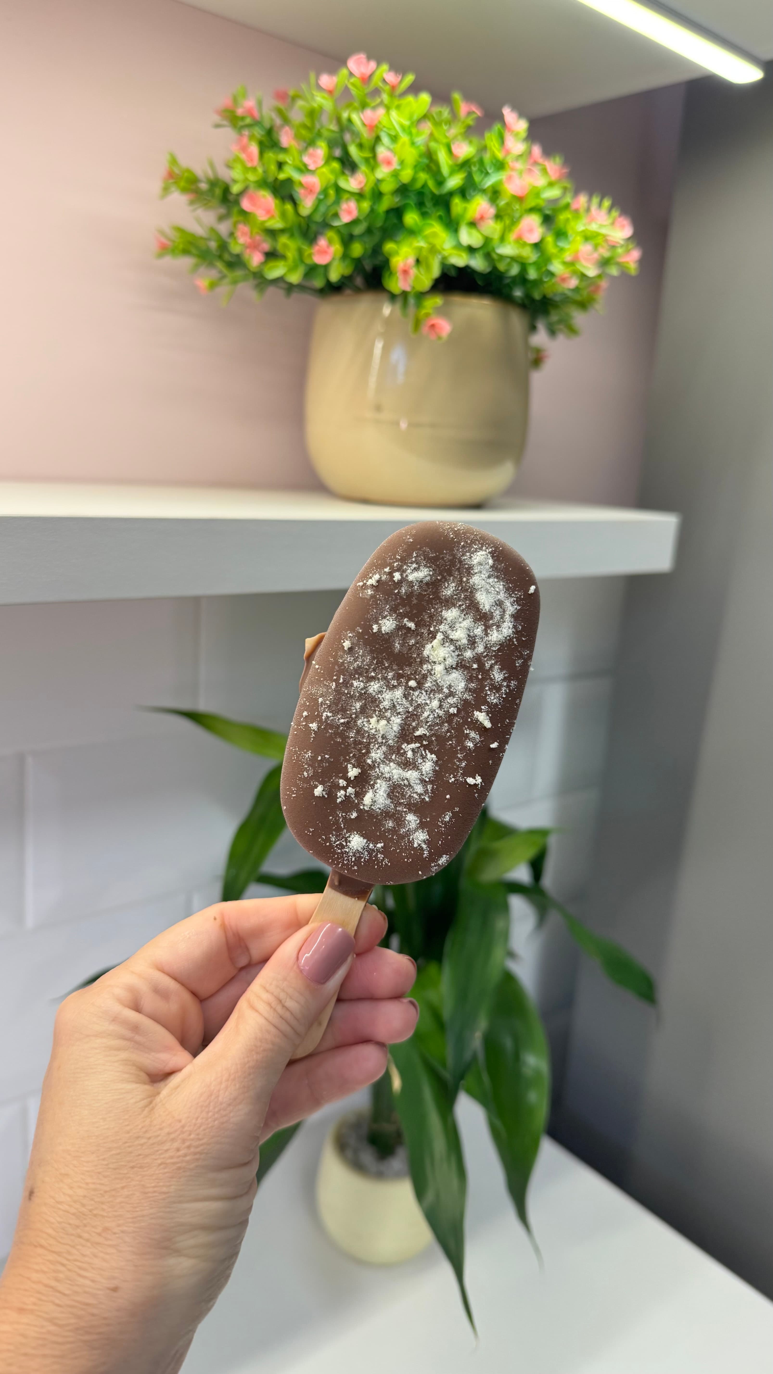 Casquinha Chocolate Branco