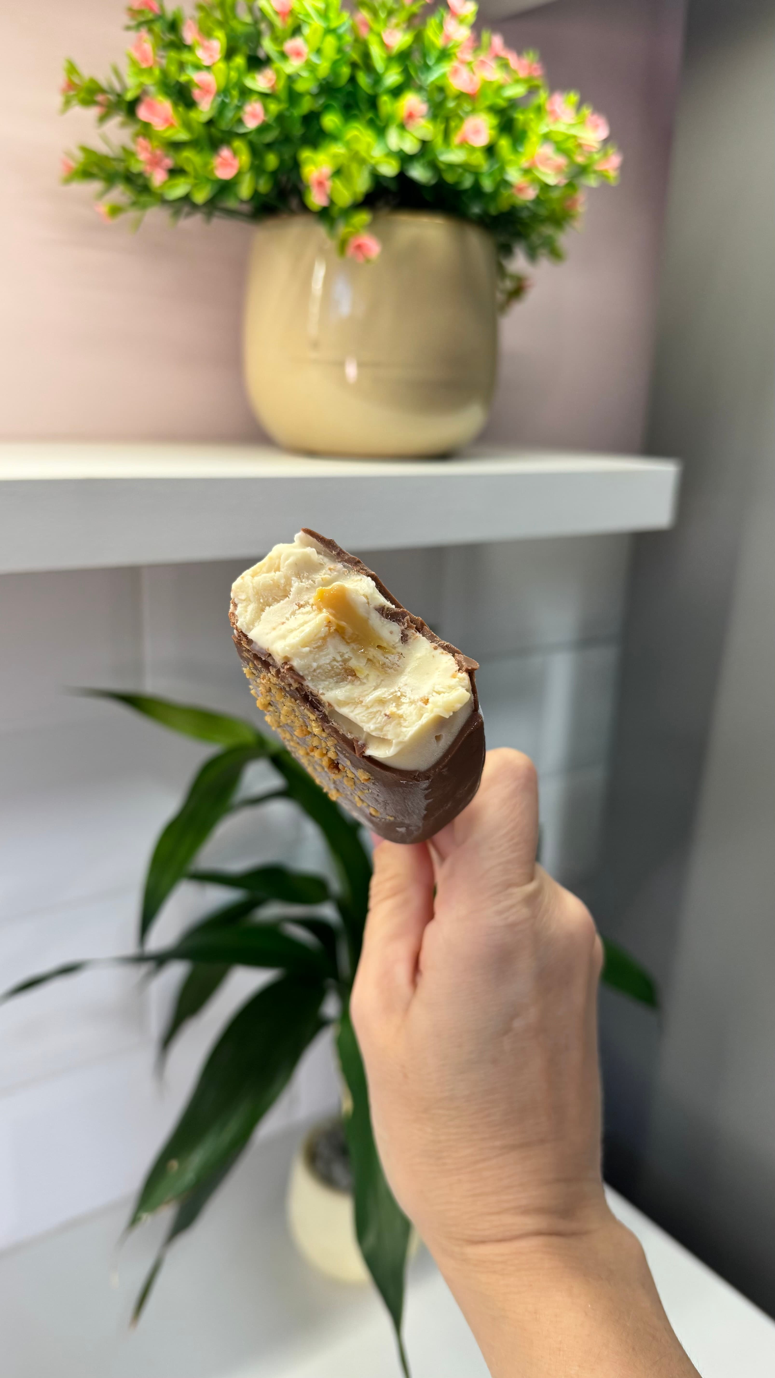 Paçoca com Doce de Leite