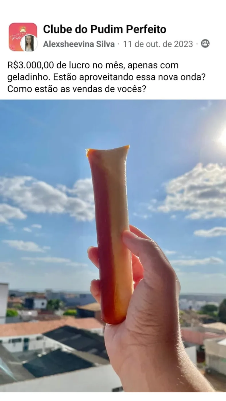 Depoimento de aluna satisfeita